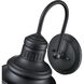 Adda LED 14.22 inch Powder Coated Black Outdoor Wall Sconce